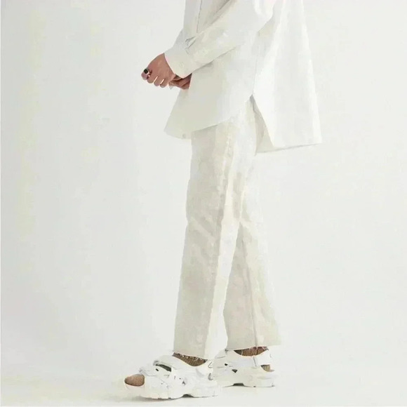 NIB Balenciaga Unisex Track Neoprene Rubber Velcro Strap Sandals White 8 - Picture 5 of 13